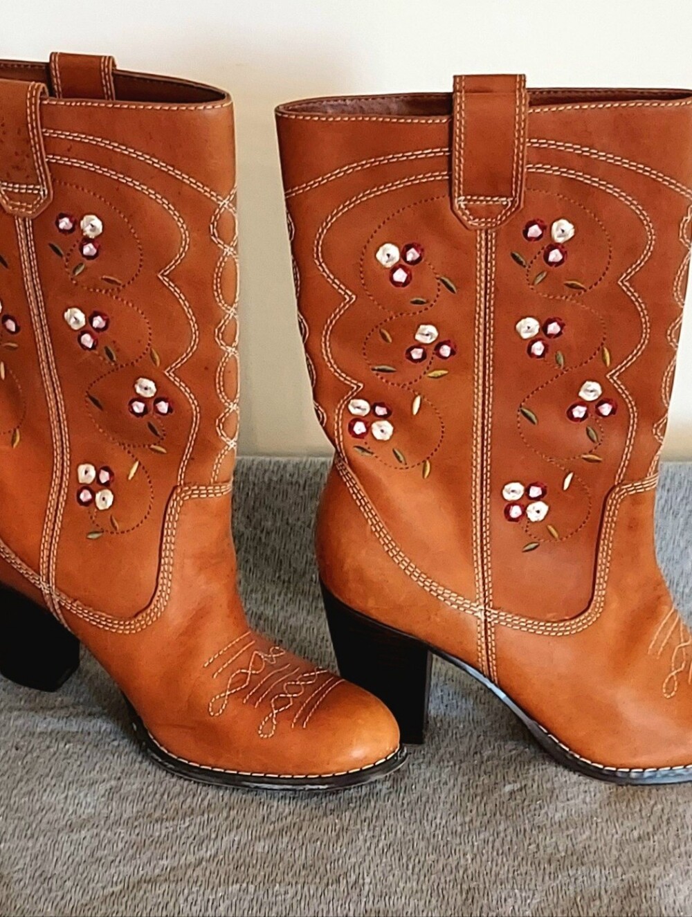 Cowgirl Embroidered Wester Boots